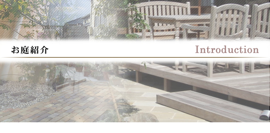 お庭紹介